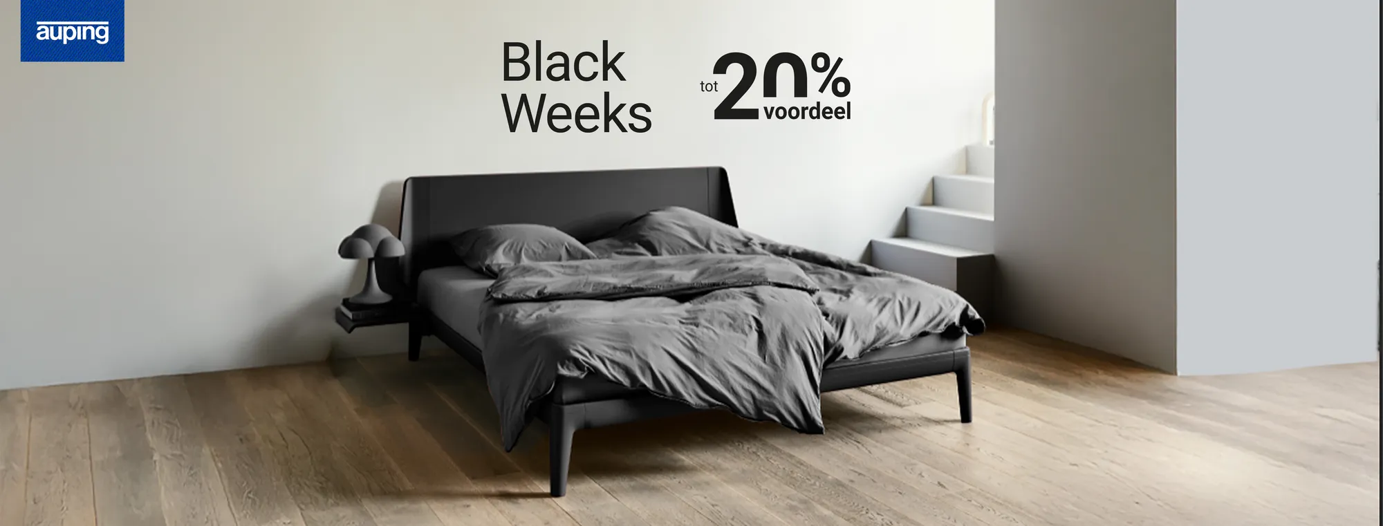 Black Friday weeks op Auping producten