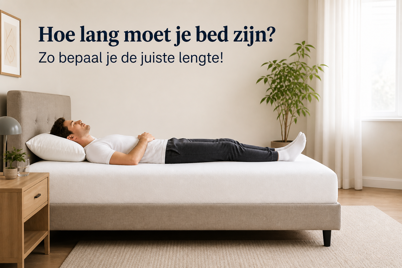 Hoe lang moet je bed zijn?