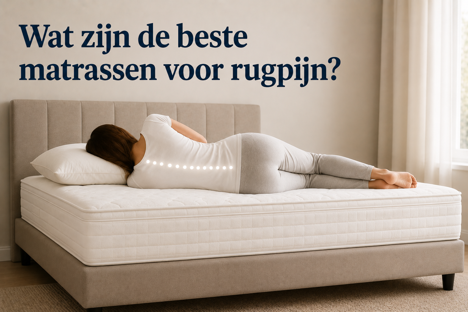 Wat zijn de beste matrassen voor rugpijn?