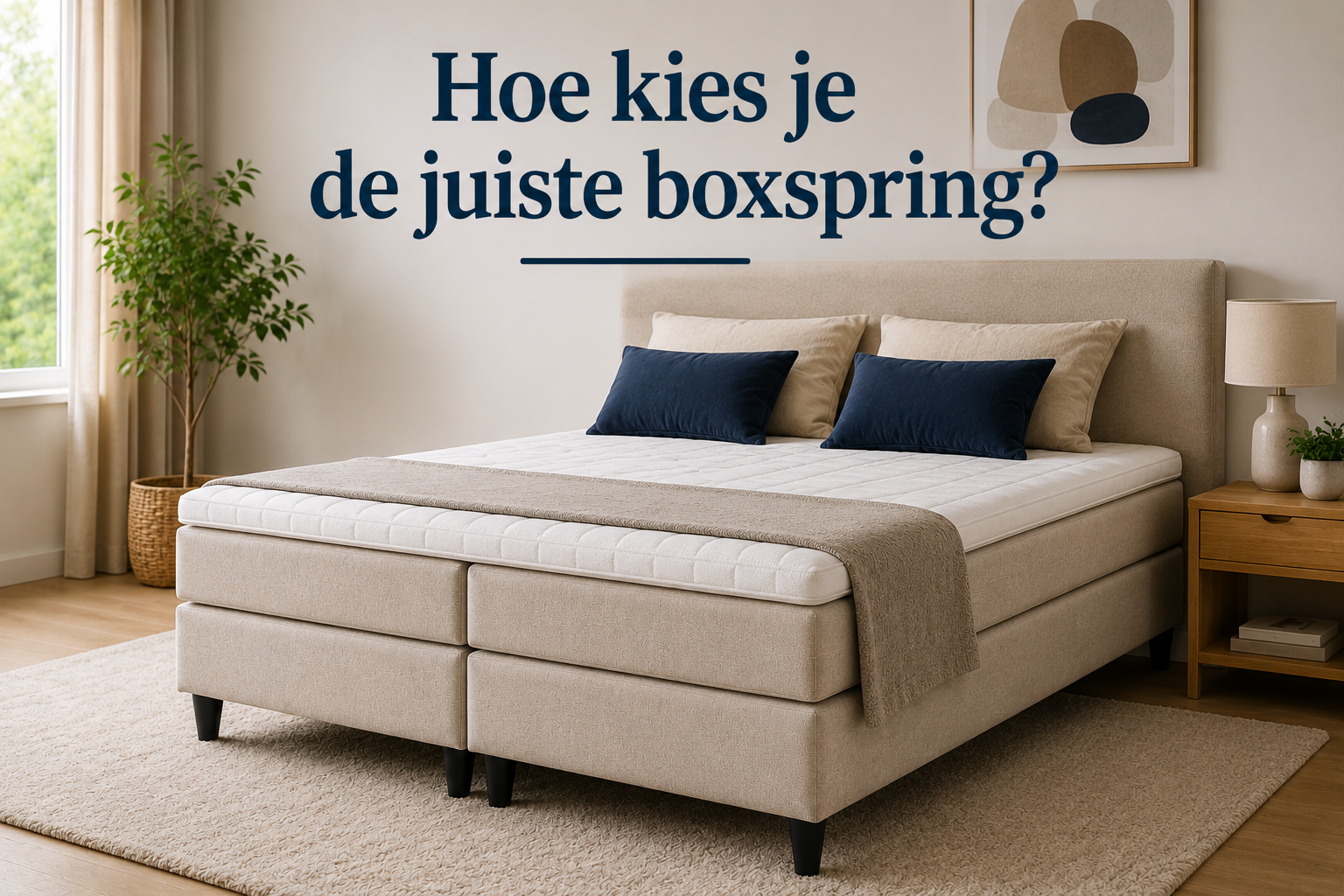 Hoe kies je de juiste boxspring?