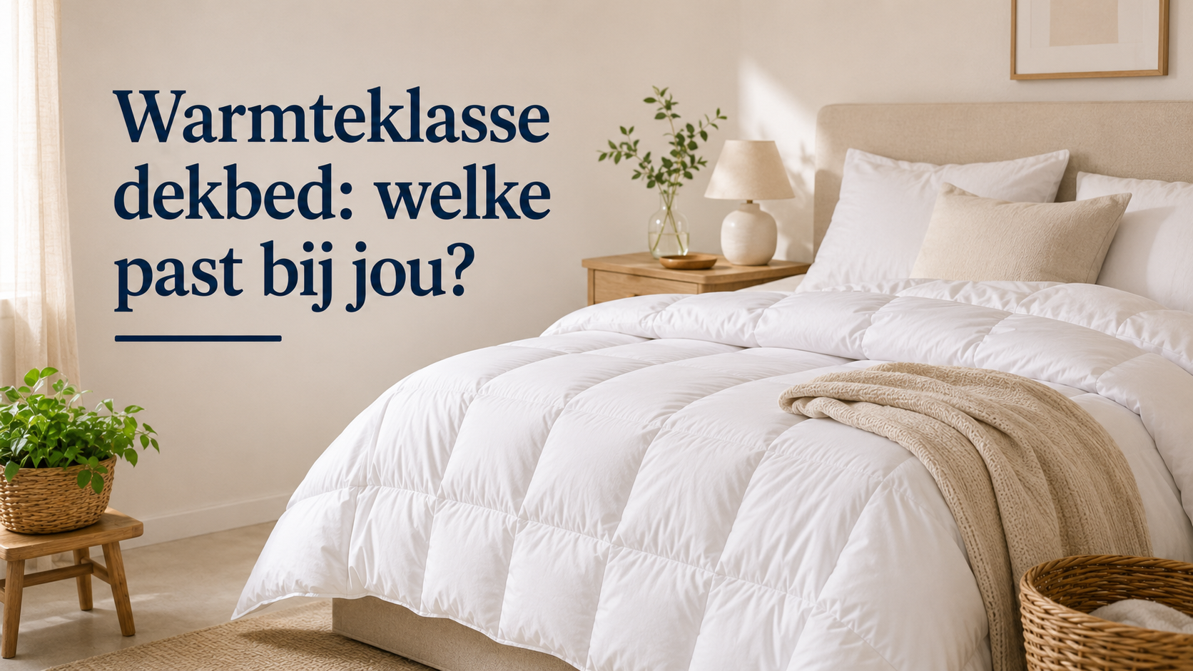 welke warmteklasse voor dekbed